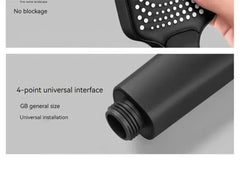 Adjustable Shower Head 3 Mode Rainfall Shower High Pressure Water Saving