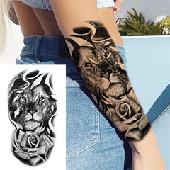 Full Arm Temporary Tattoo Sleeves for Men & Women – Realistic Fake Tattoos