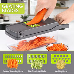 14/16pcs Multifunctional Vegetable Slicer Food Grade