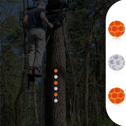 100Pcs Reflective Tacks For Trail Marking
