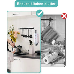 Kitchen Paper Towel Holder Adhesive Hanger Accessories