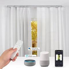 Smart Ceiling-Mounted Electric Curtain