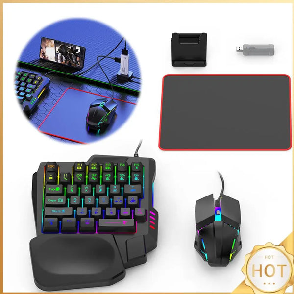 5-in-1 Bluetooth 5.3 Mouse & Keyboard Adapter for Gaming
