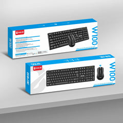 2.4G Wireless Silent Keyboard and Mouse Set