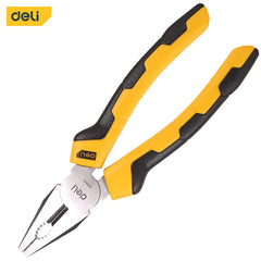 Deli Universal Wire Cutter & Combination Pliers – Professional Electrician Hand Tool