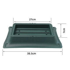 6L Hanging Balcony Railing Planter – Fence & Window Box Flower Pot
