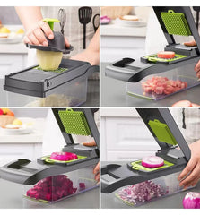 14/16pcs Multifunctional Vegetable Slicer Food Grade