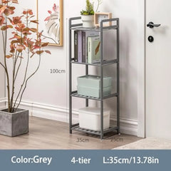 4-Tier Bamboo Shelf – Multipurpose Storage & Display Rack