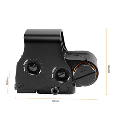 551 552 553 558 Red Green Dot Holographic Sight Scope Hunting Reflex Sight Riflescope 20mm Mount Airsoft Gun