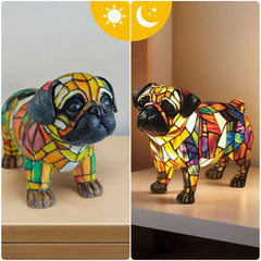 Dog Series Resin Table Lamp
