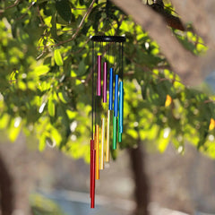 12-Tube Musical Wind Chime with Bells