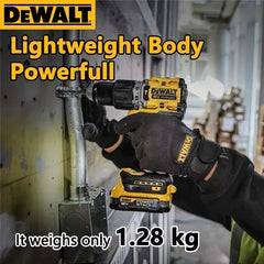 DEWALT 20V Brushless Electric Screwdriver & Impact Drill – DCD805 Compact, Rechargeable