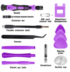 115 in 1 Magnetic Precision Screwdriver Set – Mini Repair Kit for Computer, Laptop, Phone