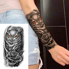 Full Arm Temporary Tattoo Sleeves for Men & Women – Realistic Fake Tattoos