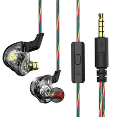 Original QKZ AK6 Copper Driver HiFi Wired Earphone Bass Stereo