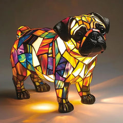 Dog Series Resin Table Lamp