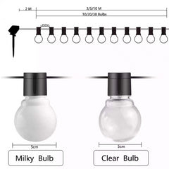 G50 LED Solar Fairy String Lights – Outdoor Ambient Decor