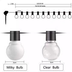 G50 LED Solar Fairy String Lights – Outdoor Ambient Decor