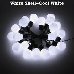 G50 LED Solar Fairy String Lights – Outdoor Ambient Decor