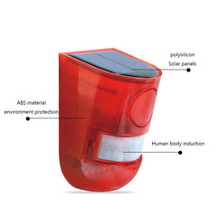Solar Motion Sensor Alarm