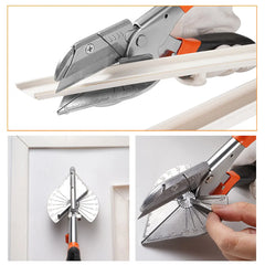 Adjustable Angle Miter Cutter – 45°–135° Hand Shear for PVC, Wire Duct, Hose