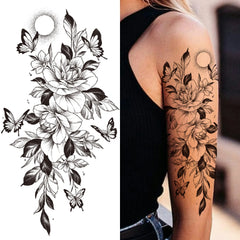 Full Arm Temporary Tattoo Sleeves for Men & Women – Realistic Fake Tattoos