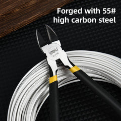 Deli Universal Wire Cutter & Combination Pliers – Professional Electrician Hand Tool
