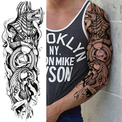 Full Arm Temporary Tattoo Sleeves for Men & Women – Realistic Fake Tattoos