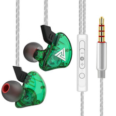 Original QKZ AK6 Copper Driver HiFi Wired Earphone Bass Stereo