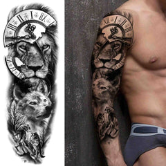 Full Arm Temporary Tattoo Sleeves for Men & Women – Realistic Fake Tattoos