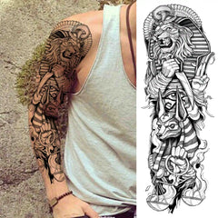 Full Arm Temporary Tattoo Sleeves for Men & Women – Realistic Fake Tattoos