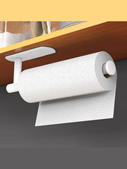 Kitchen Paper Towel Holder Adhesive Hanger Accessories