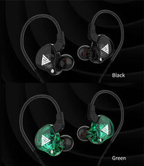 Original QKZ AK6 Copper Driver HiFi Wired Earphone Bass Stereo