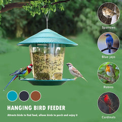 Hanging Bird Feeder (1/2/3PCS) – Squirrel Proof, Easy Fill