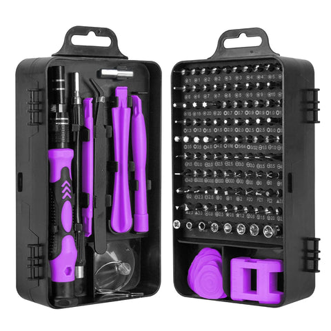 115 in 1 Magnetic Precision Screwdriver Set – Mini Repair Kit for Computer, Laptop, Phone