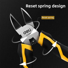 Deli Universal Wire Cutter & Combination Pliers – Professional Electrician Hand Tool