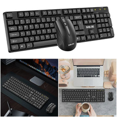 2.4G Wireless Silent Keyboard and Mouse Set