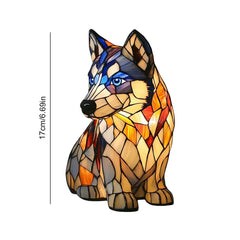 Dog Series Resin Table Lamp