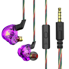 Original QKZ AK6 Copper Driver HiFi Wired Earphone Bass Stereo