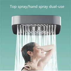 Adjustable Shower Head 3 Mode Rainfall Shower High Pressure Water Saving