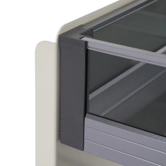 2-Tier Pull-Down Kitchen Cabinet Rack