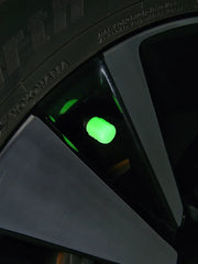 1-20PCS Glowing Tire Valve Stem Caps | Car Bike Wheel Decor